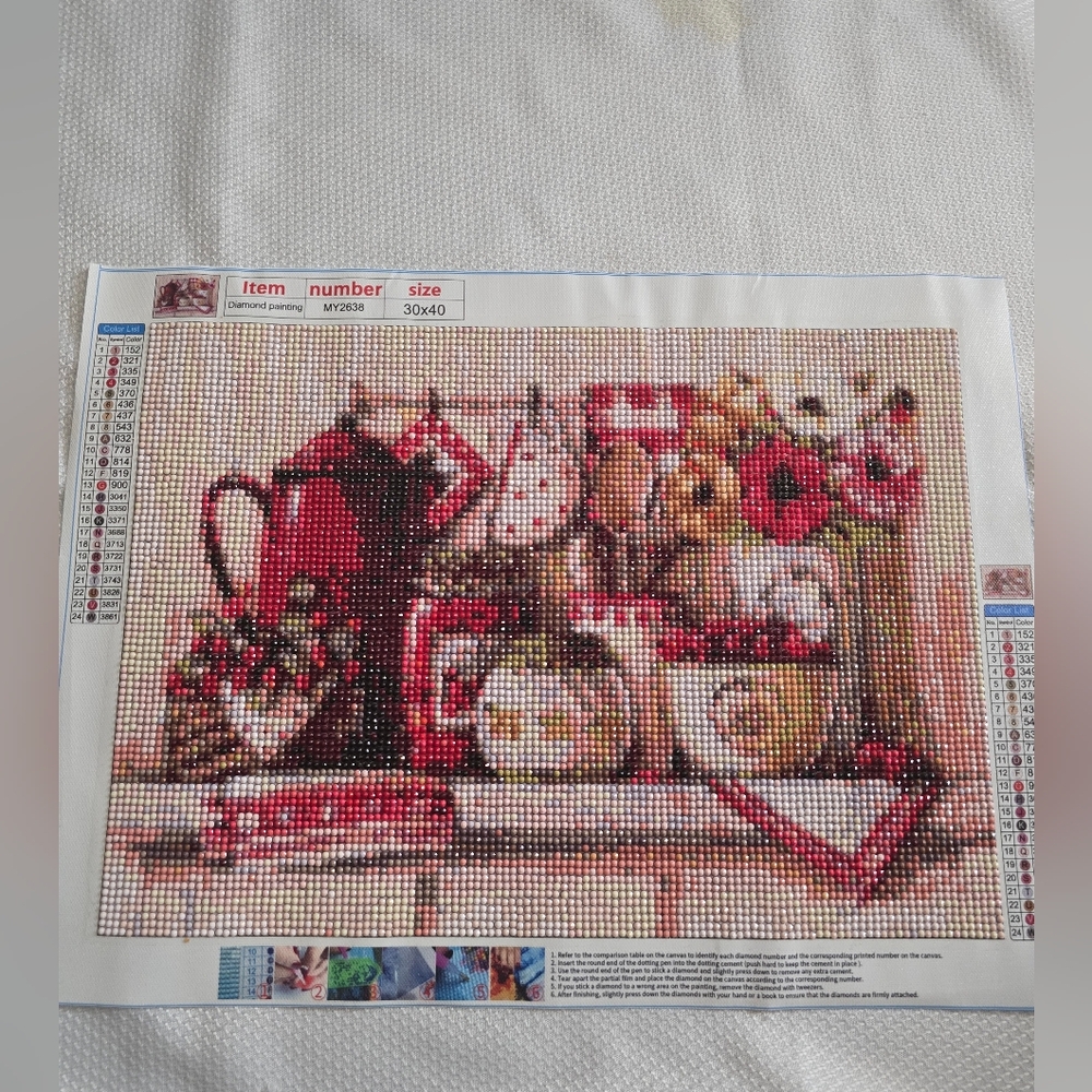 ❤️FINAL SALE- 30cm×34cm (12in×16in) Finished Diamond Painting